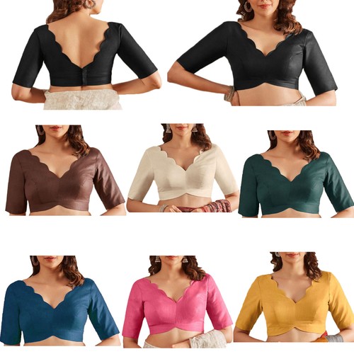 Way2like scallop neck linen - way2like,