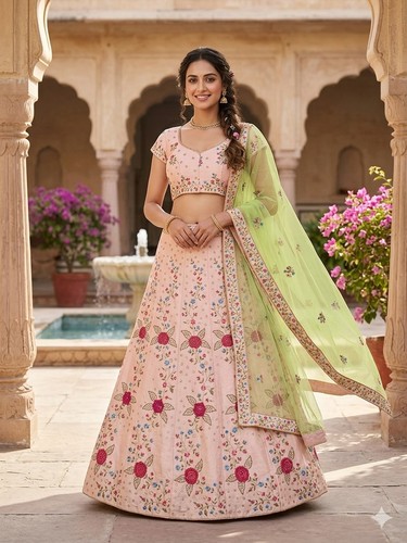 Rosa lehenga choli indisches - choli,,
