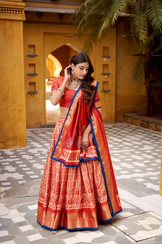 Lehenga choli party dola seide - choli,