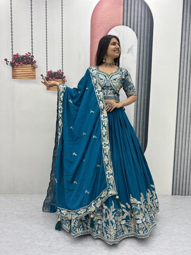 Partykleidung lengha indisch - partykleidung,