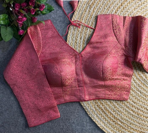 Benarasi sari bluse rosa - sari,