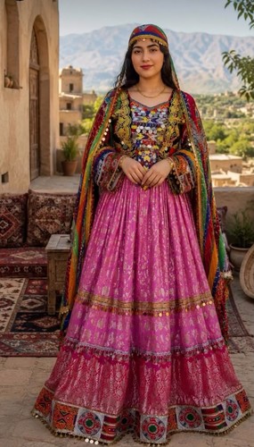 Damen indisches choli - choli-rock, set