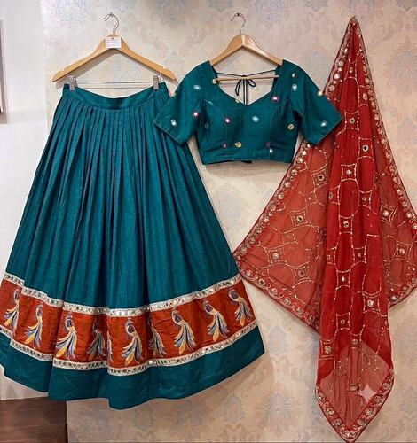 Damen set bunt lehenga - damen,