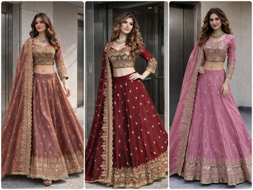 Lehenga choli partykleidung - lehenga,