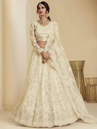 Lehenga choli weiß bollywood - lehenga,