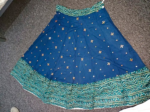 Damen blau lengha - damen,